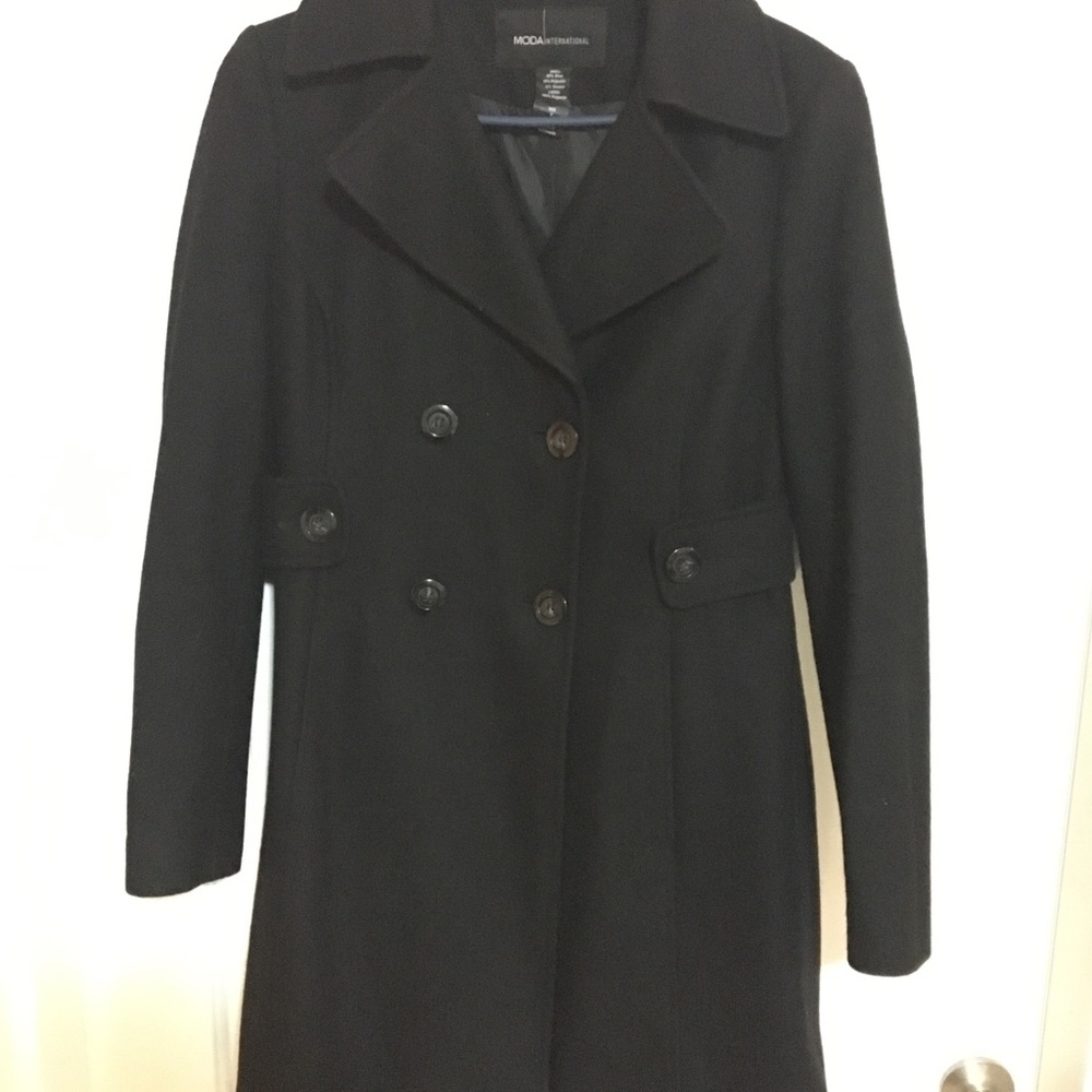 Moda International Wool Pea Coat